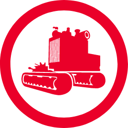 Icon - Redtrax - un transporteur de forets de levage, offrant une mobilisation souterraine ind&eacute;pendante et rapide d&rsquo;une foreuse.